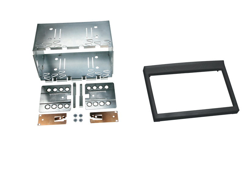 ACV, 2-DIN-sett til Porsche 911 type 996, svart