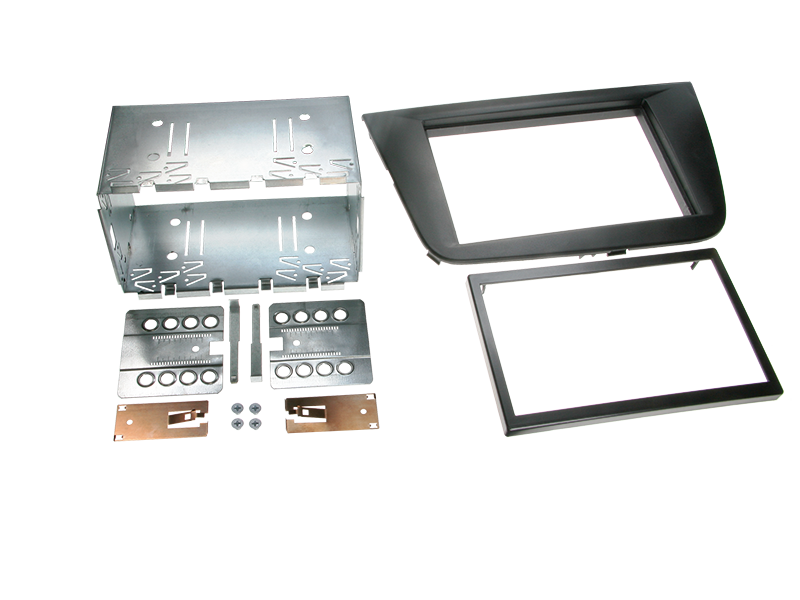 ACV 2-DIN-sett, svart — Passer til Seat Leon 1P 09/2005–2010