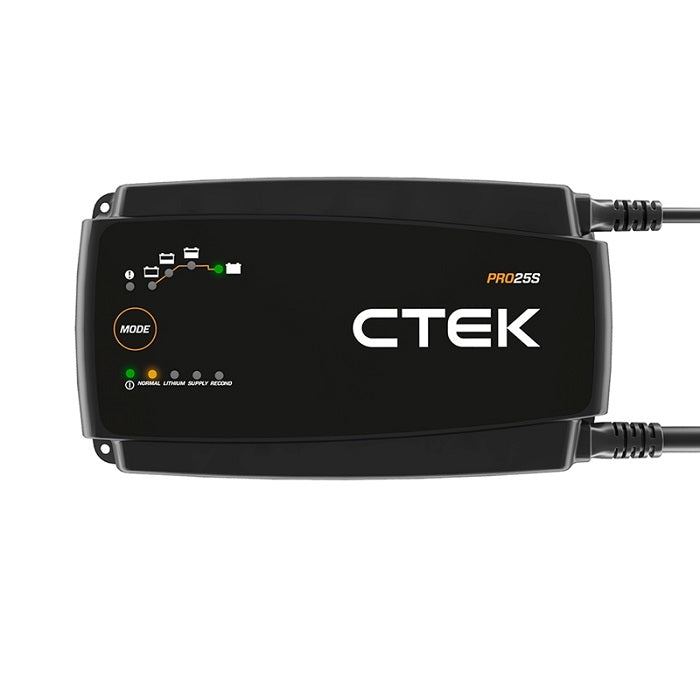 CTEK PRO25S-lader, Multi 12 V 25 A, 2 m kabel