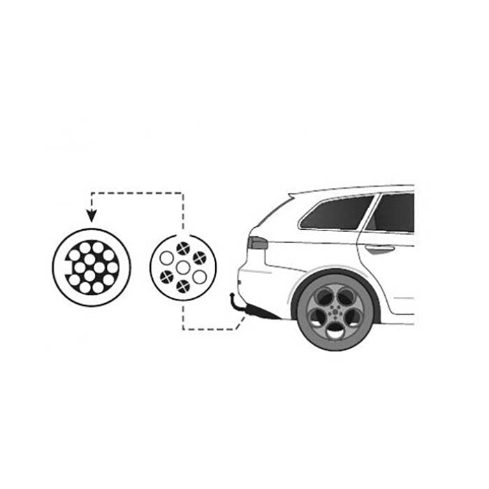Thule, adapter 7/13 poler