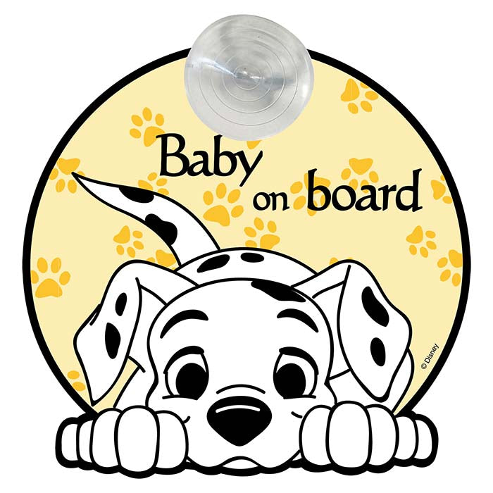 Disney, Baby om bord-skilt