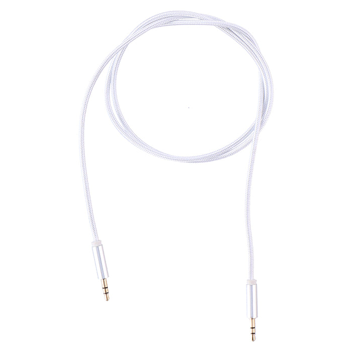 Allride, Connect 2,0 minijack 3,5 mm lydkabel, 1,2 m, nylon