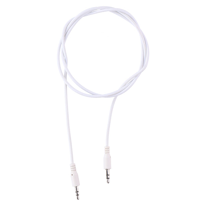 Allride, Connect 2,0 minijack 3,5 mm lydkabel, 1,2 m, hvit