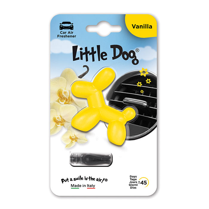 Littlejoe, liten hund, duftfrisker, vanilje