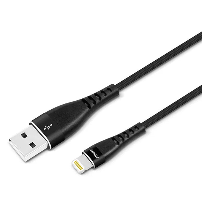 Philips, 2 meter USB-kabel fra USB-A til Lightning