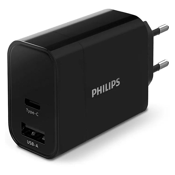 Philips, USB-lader med hurtiglading 30 W USB-A+C