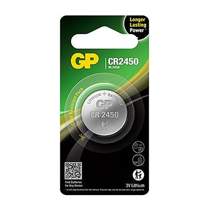 GP Batteries, GP CR2450-batteri 1 stk.