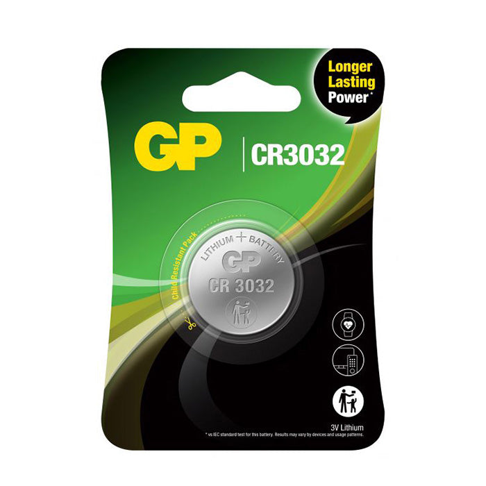 GP Batteries, GP CR3032-knapcellebatteri 1 stk.