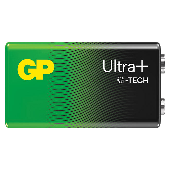 GP Batteries, GP Ultra Plus Alkaline 9V-batteri 1604AUP/6LF22 1-pak