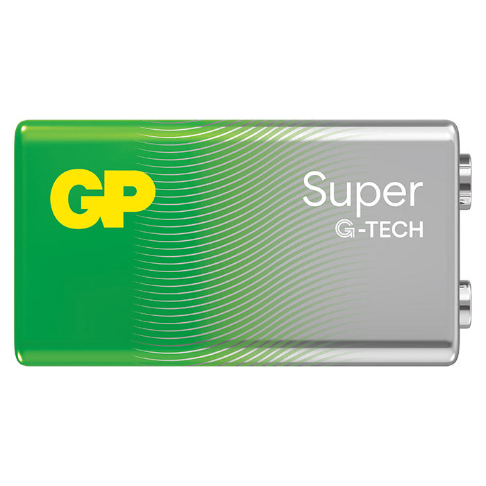 GP Batteries, GP Super Alkaline 9 V-batteri 6LF22/9V, 1-pakning