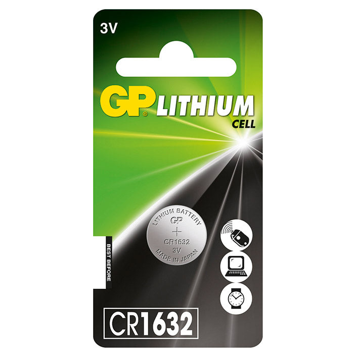 GP Batteries, GP CR1632-batteri, stk.