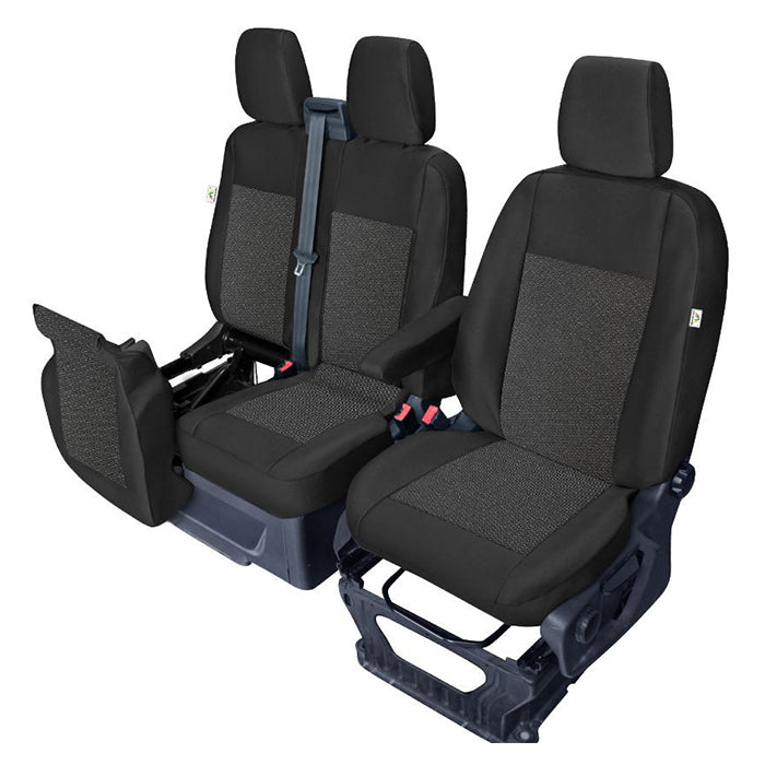 Kjegle, setetrekk 1+2 — Passer til Ford Transit VIII 2013-2023