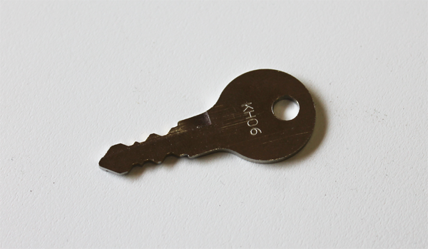BuzzRack, Buzz Key NR KH07-nøkkel ved tilhengerlåsen