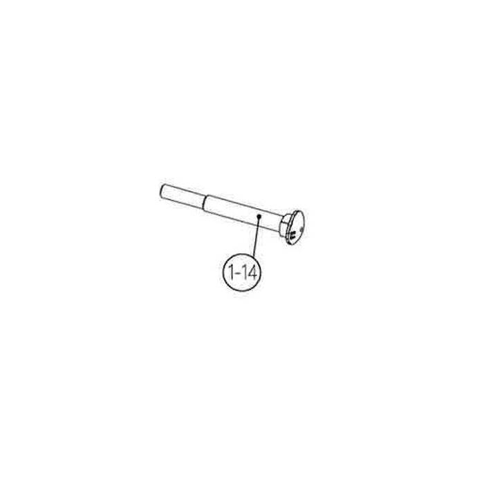 BuzzRack, vognbolt M12x105 mm