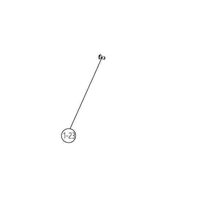 BuzzRack, sylinderskrue med innvendig sekskant M5x10 mm