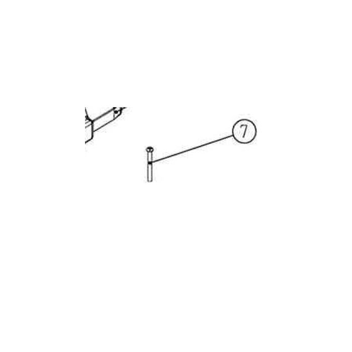 BuzzRack, sylinderskrue med innvendig sekskant M6x65 mm