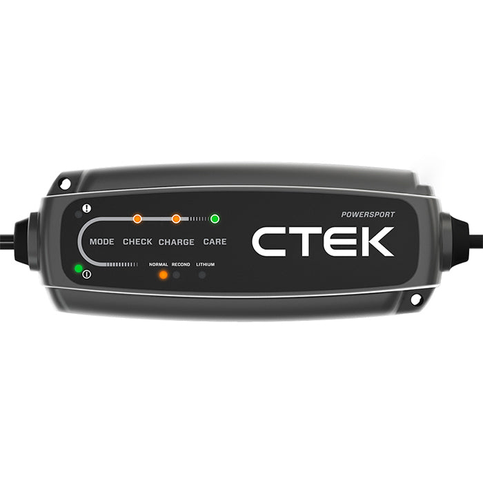 CTEK, lader CT5 Powersport for litium- og blysyrebatterier