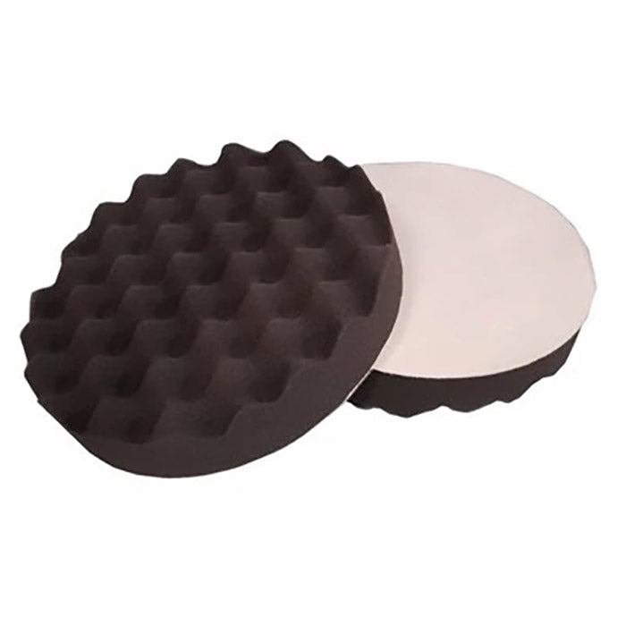 Rupes, sort polerpude 200mm vaflet myk
