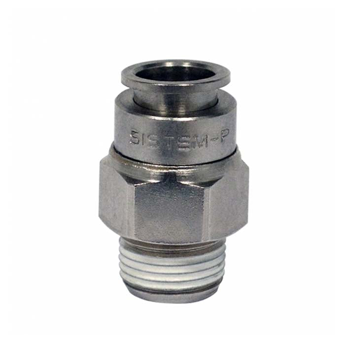 Rupes, rett gjenget 3/8 m slange 12