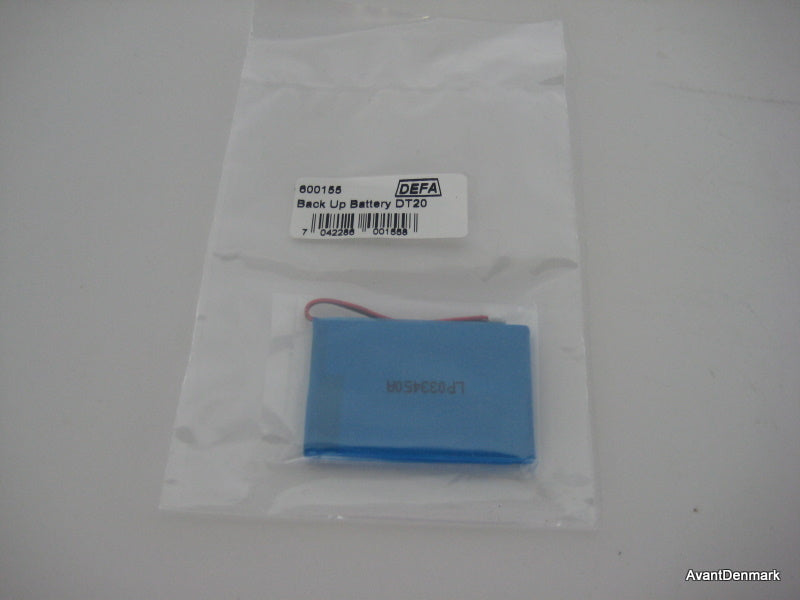 DEFA, reservebatteri for DT20