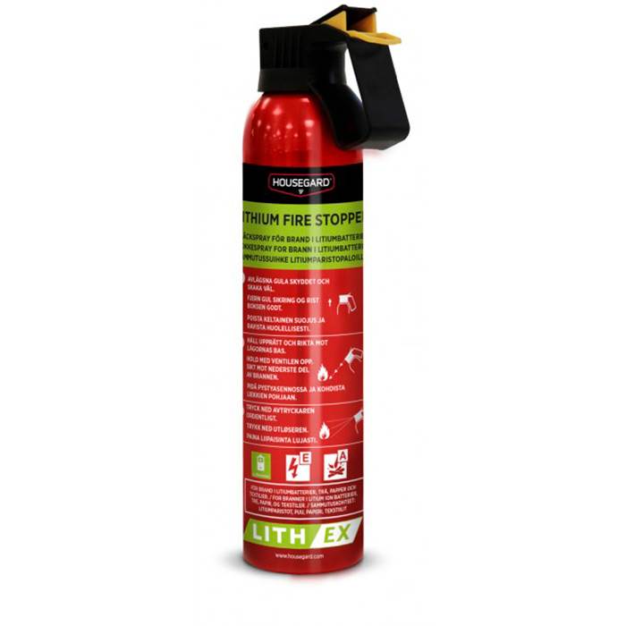 Housegard, litiumslukkespray Avd 500 ml