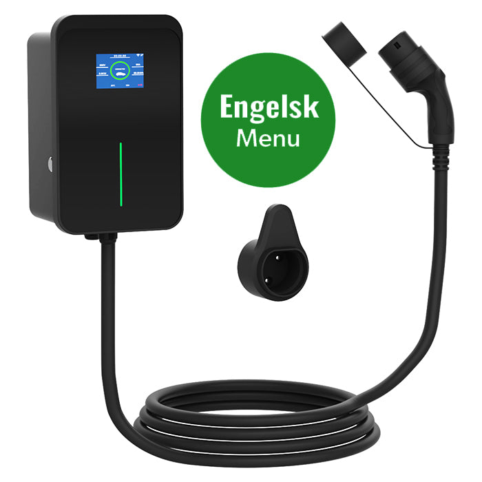 Avant EV-lader ladeboks 11kW/16A 3-faset med 7 meter kabel