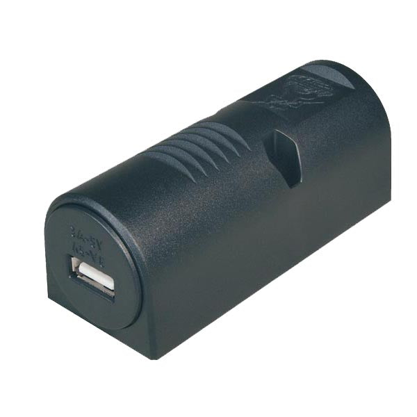Procar, USB-A strømuttak 12-24v/5v 3000ma for skrumontering