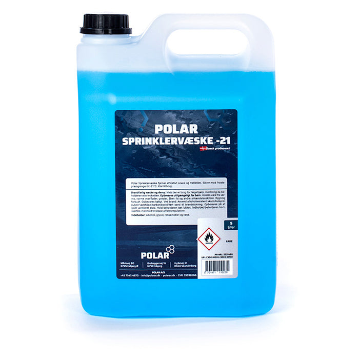 Polar, sprinklervæske −21 grader 5 l