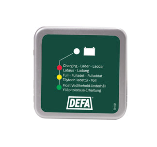 DEFA, LED-skjerm for 1 x 7a /15a Defa-lader