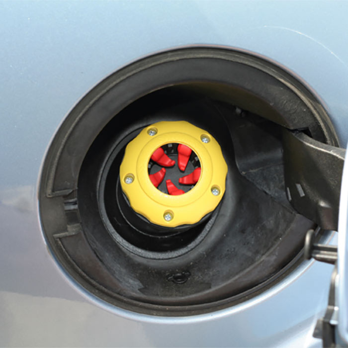 Diesel alene, sikkerhetstanklokk