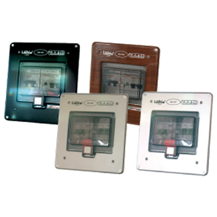 DEFA, frontpanel, el-sentral var.2 sort