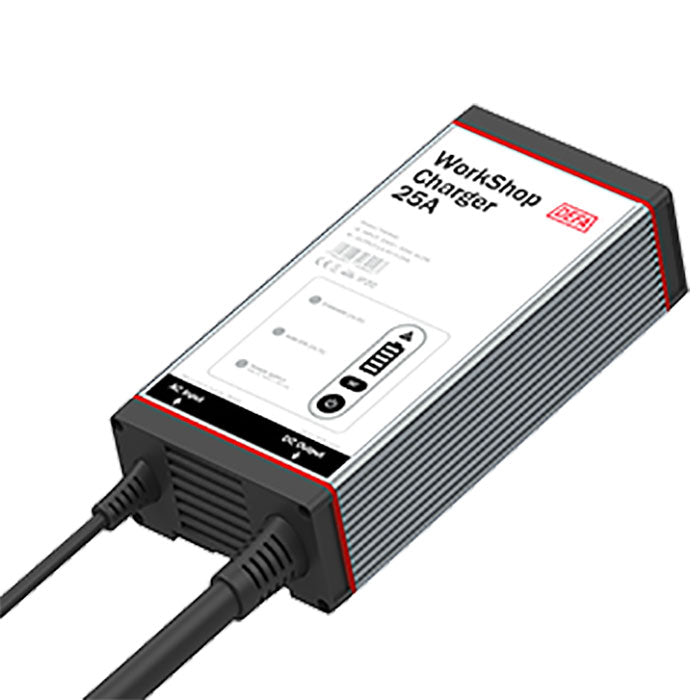 DEFA verkstedslader 12 volt – 25 ampere
