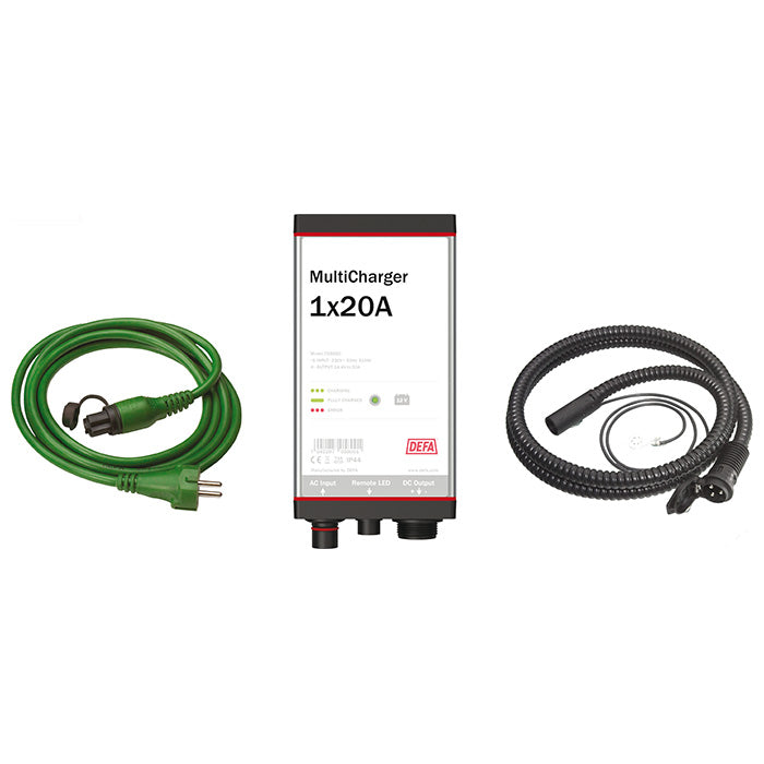 DEFA, Multicharger-sett 12 V 1 × 20 A