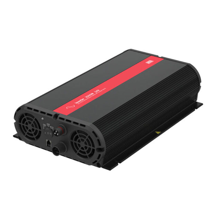 DEFA, inverter 230 VAC 2500 W 24 VDC Plugin M. automatisk bryter
