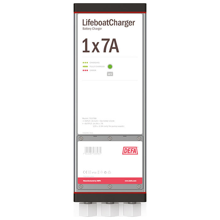 DEFA, Lifeboatcharger 36-62vac 1x7a