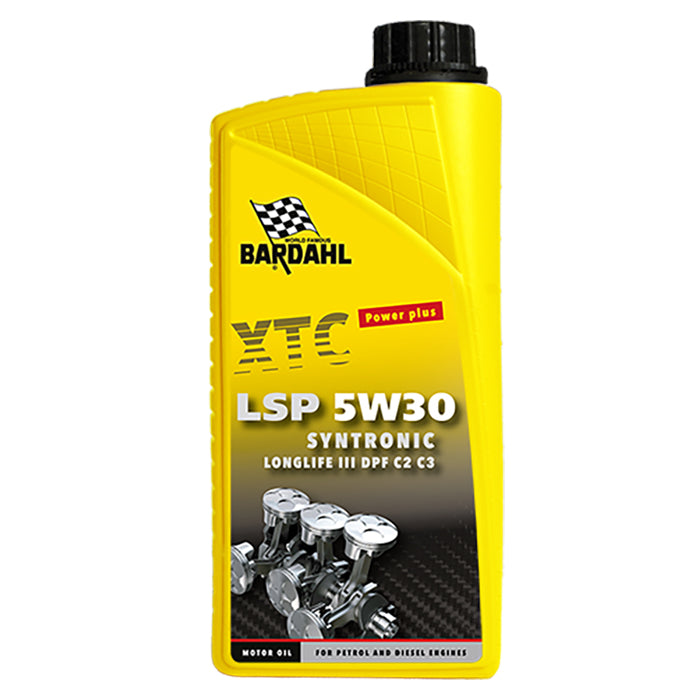 Bardahl, motorolje 1 l 5W30 C2/C3