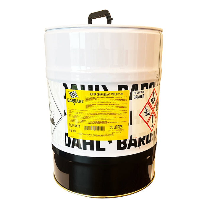 Bardahl bremserens og avfettingsmiddel 20 l.