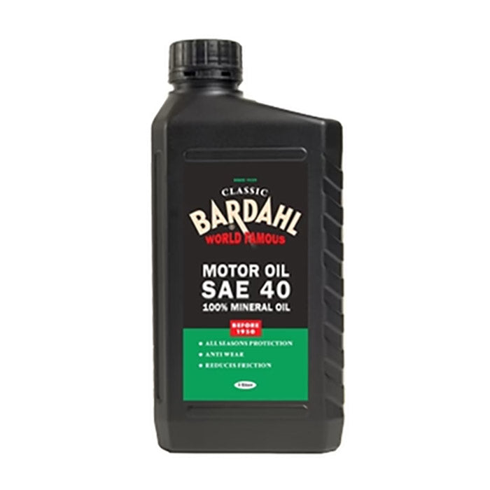 Bardahl, motorolje 1 liter SAE 40 Classic enklassig