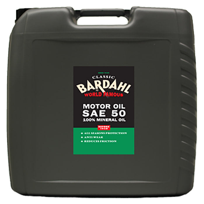 Bardahl, 20 l SAE 40 Classic-motorolje med enkel viskositetstrinn