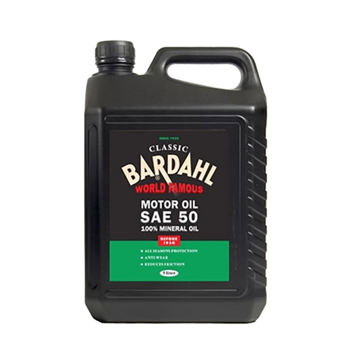 Bardahl, motorolje 5 l SAE 50 Classic med enkel viskositet