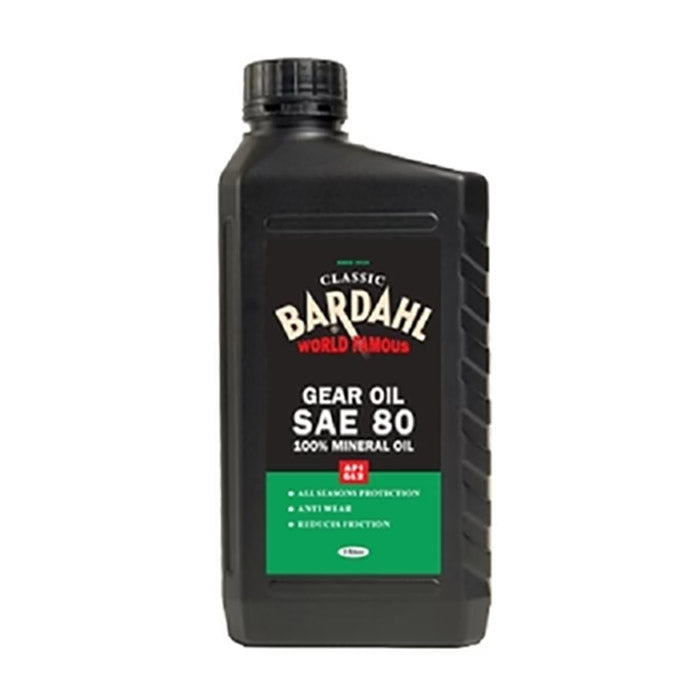 Bardahl, 1 L Sae80 GL2-girkasseolje Classic