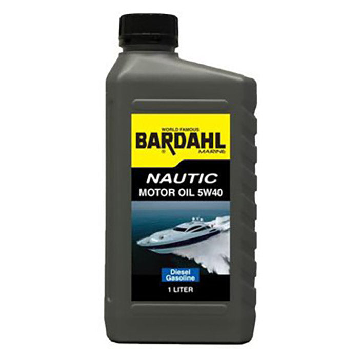 Bardahl, motorolje 1 Ltr. 5W40 Nautic fullsynt.