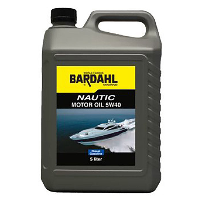 Bardahl, motorolje 5 Ltr. 5W40 Nautic fullsyntetisk.