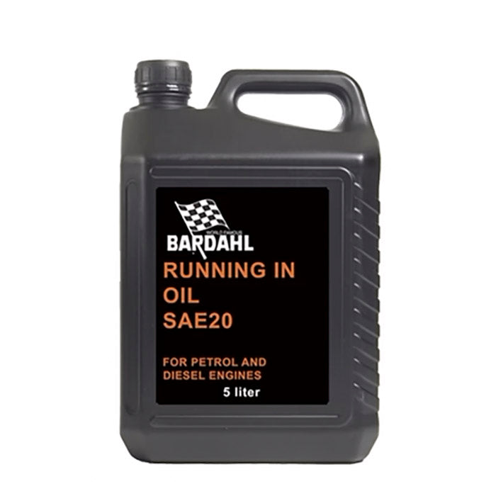 Bardahl, motorolje 5 Ltr. Running-in Oil Singlegrade 20