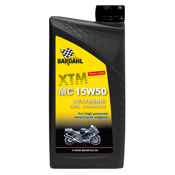Bardahl, motorolje 15W50 MC Synt. XTM 1 l.