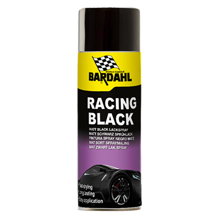 Bardahl Racing Black matt svart spray 400 ml.