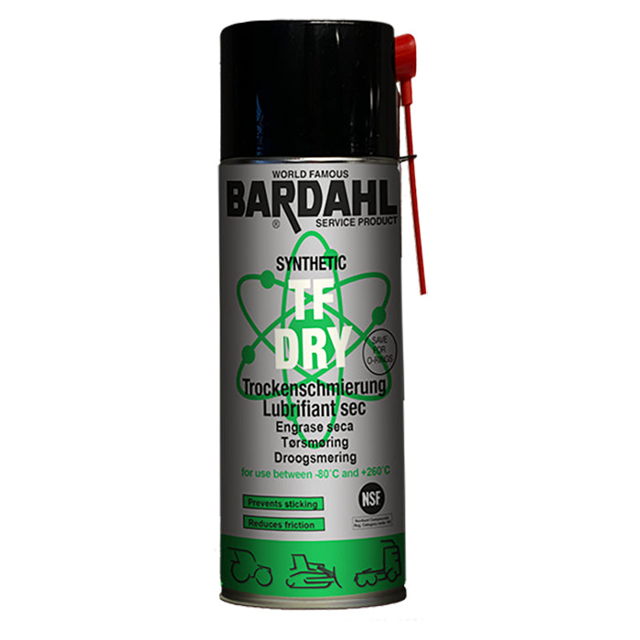 Bardahl, kjedespray Tef Dry PTFE 400 ml.