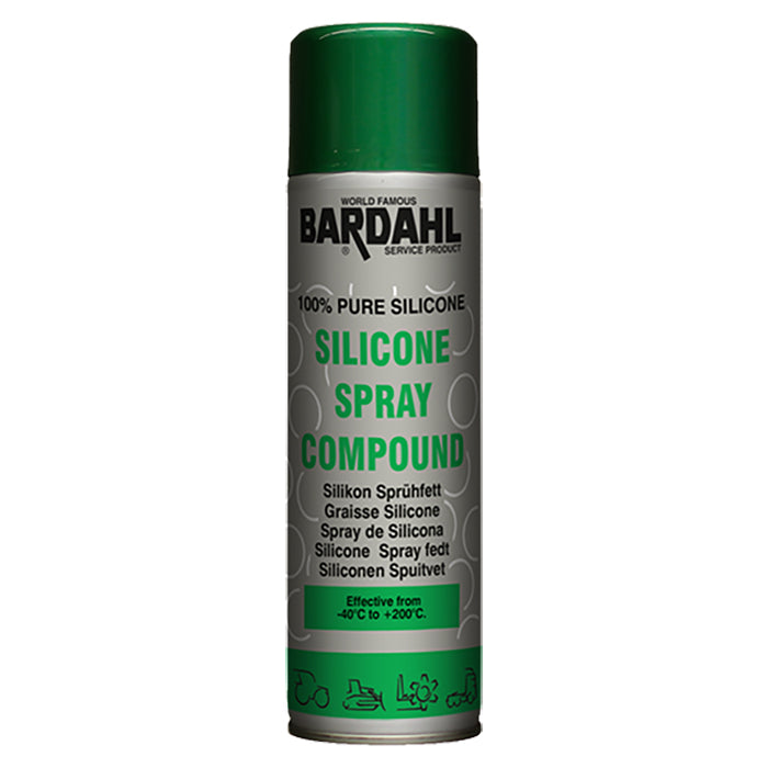 Bardahl, silikonsprayfett 500 ml.