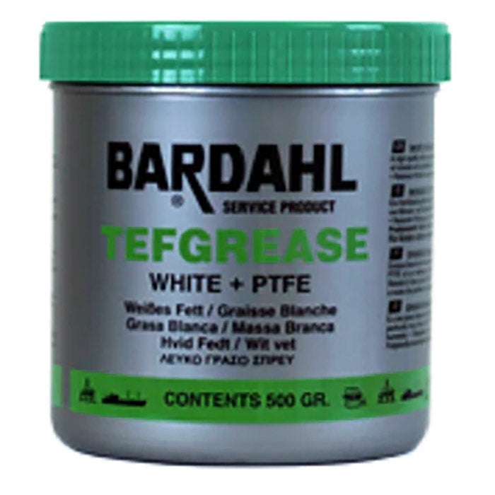 Bardahl, 100 g fett, Tefgrease hvit + PTFE