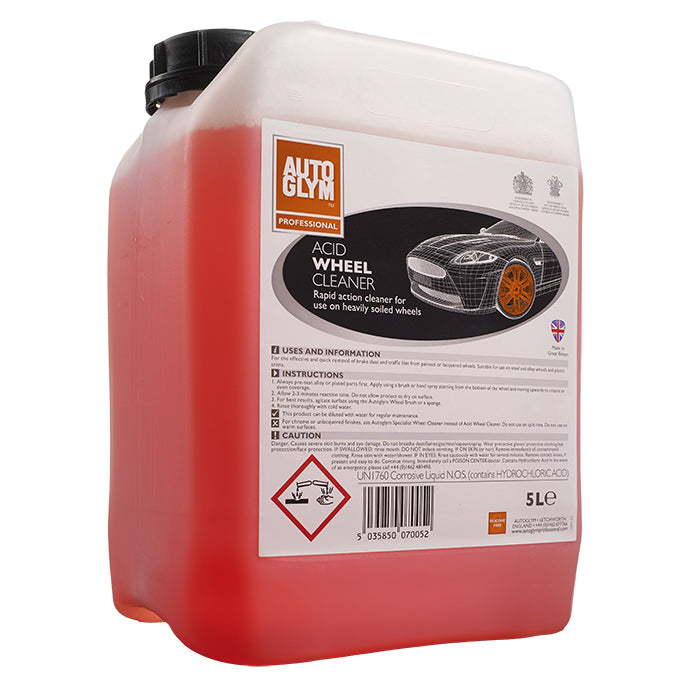 Autoglym, Acid Wheel Cleaner 5L – fælgrens med syre